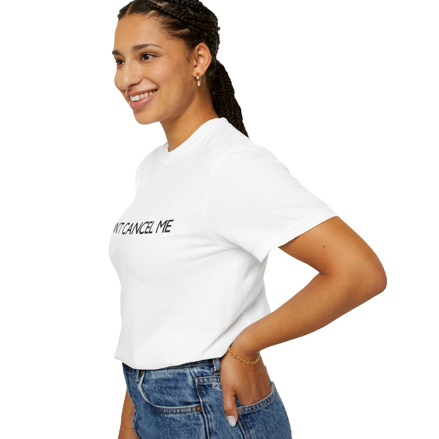 Don't Cancel Me White Tee