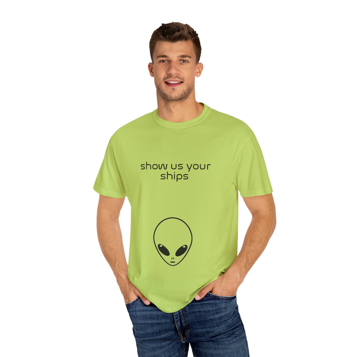 Show Us Your Ships White Tee