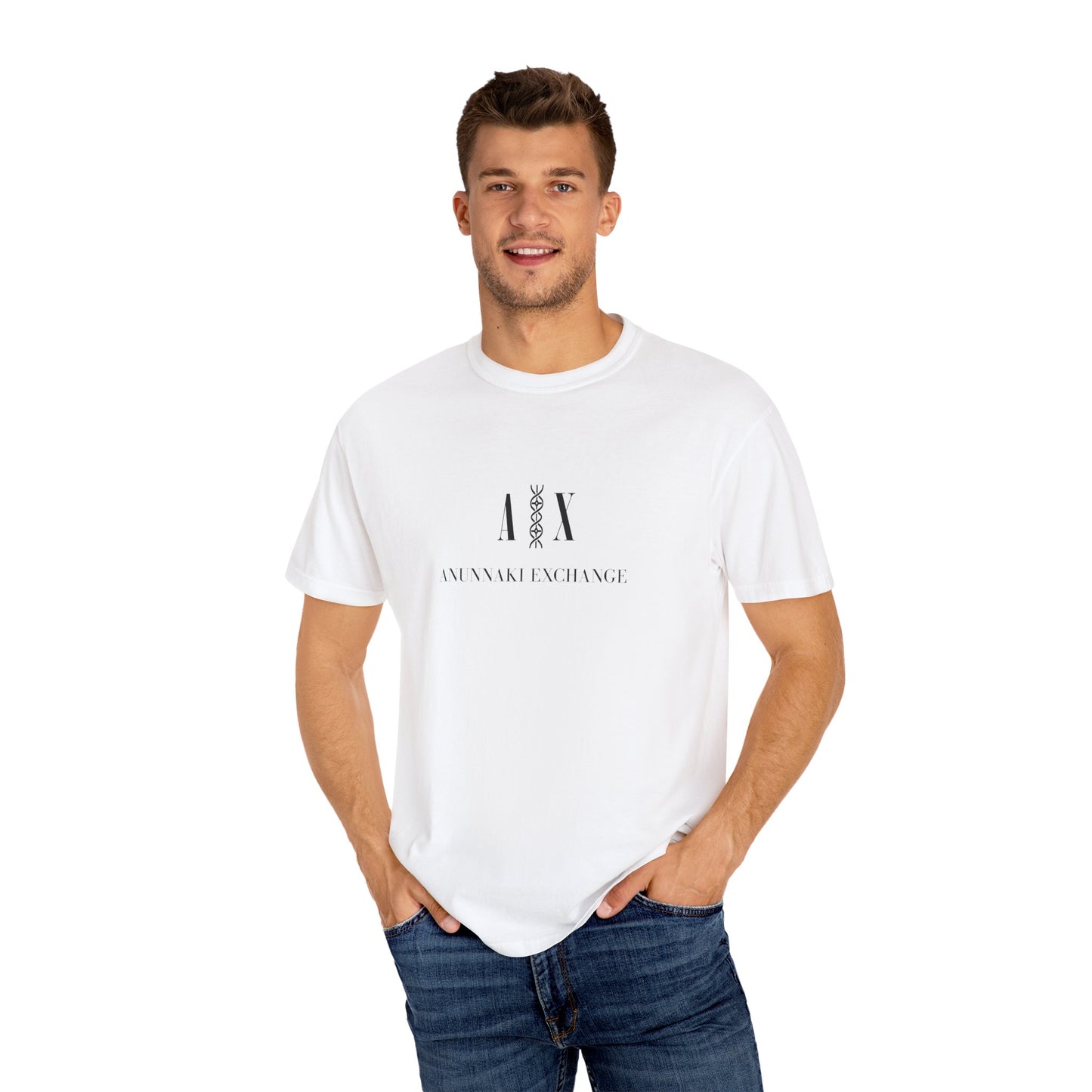 Anunnaki Exchange White Tee
