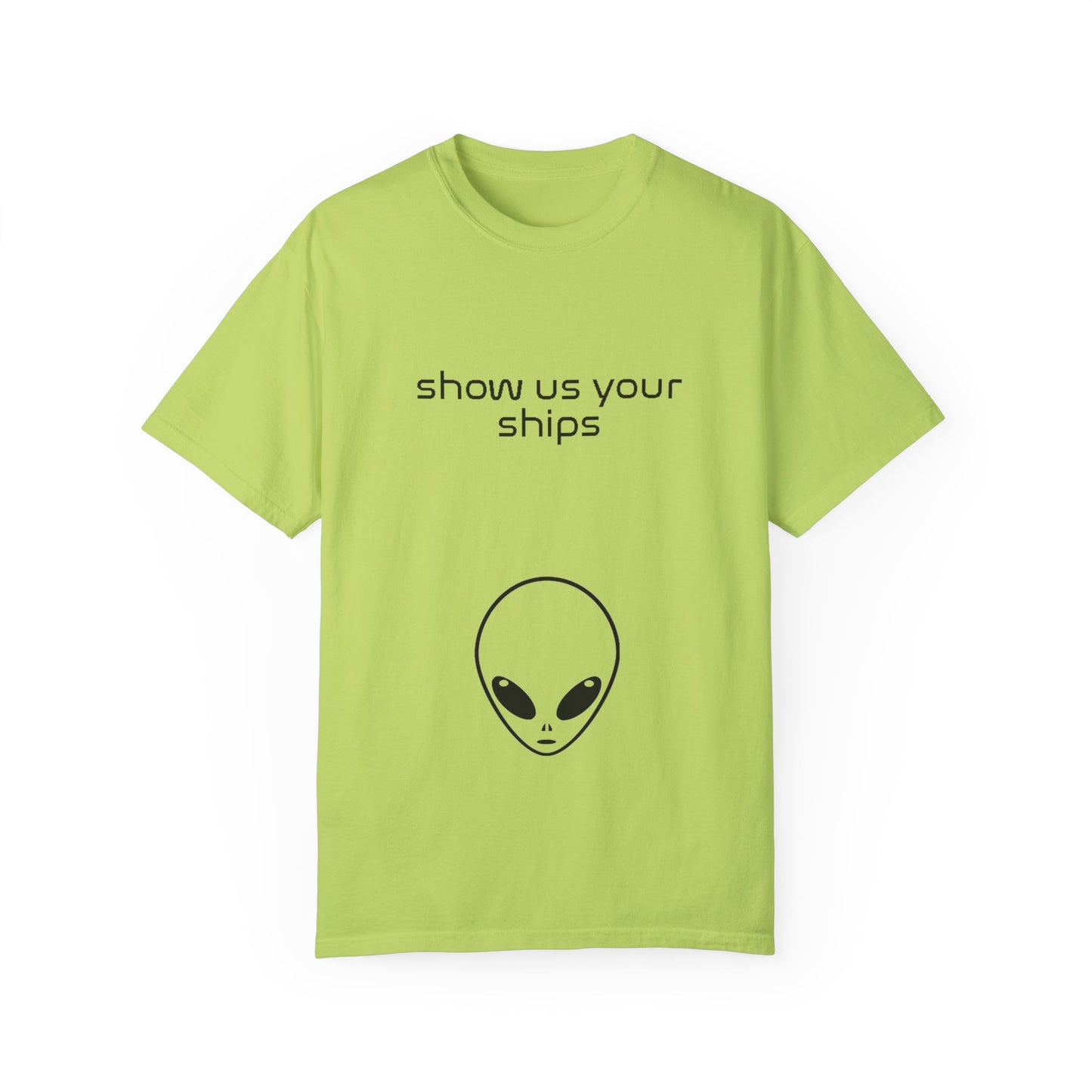 Show Us Your Ships White Tee
