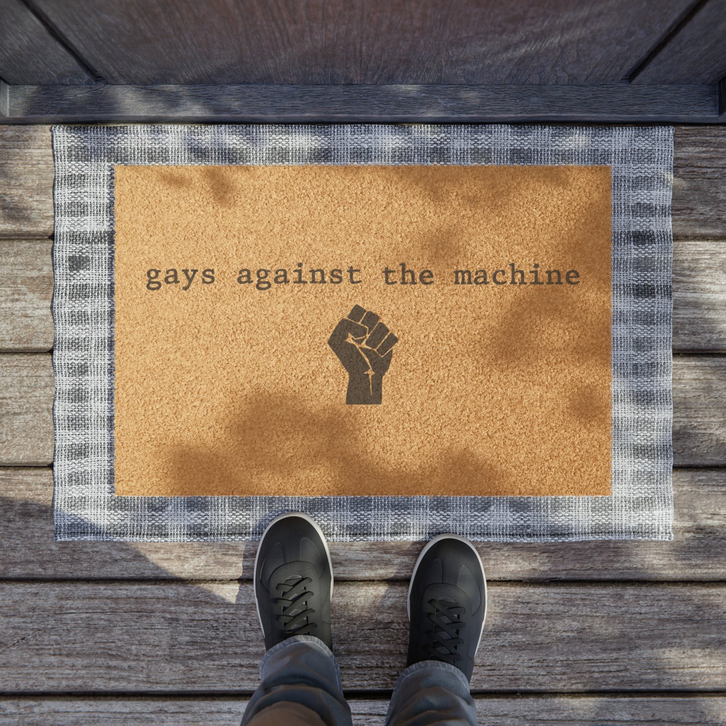 Gays Against The Machine Doormat