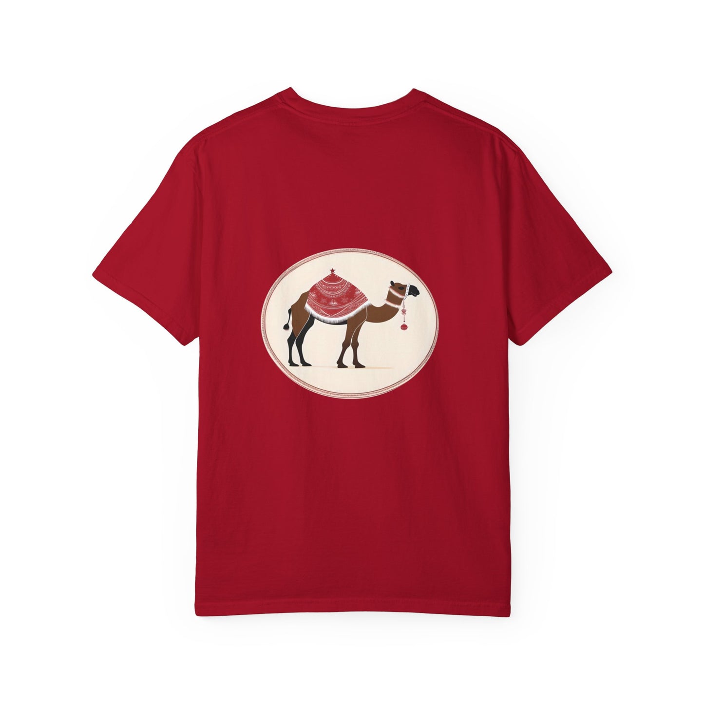 Kiss Me Under The Cameltoe Red Tee