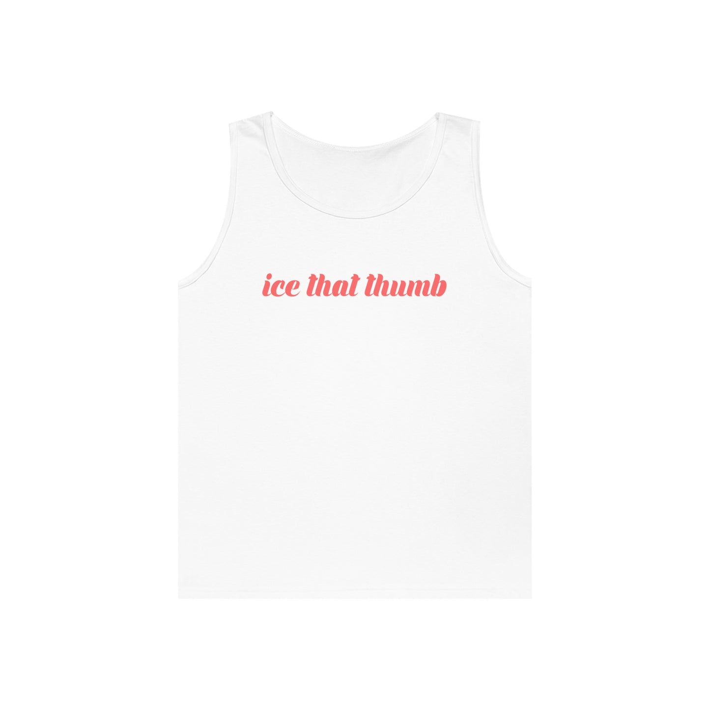 Ice That Thumb Tank Top