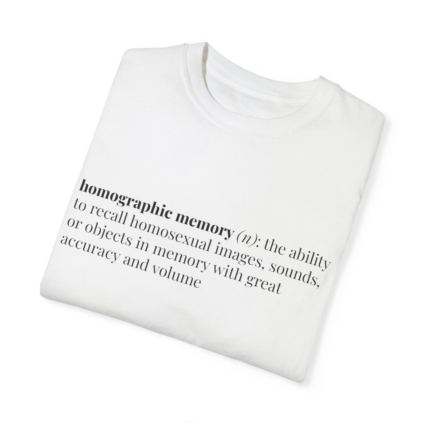 Homographic Memory Tee