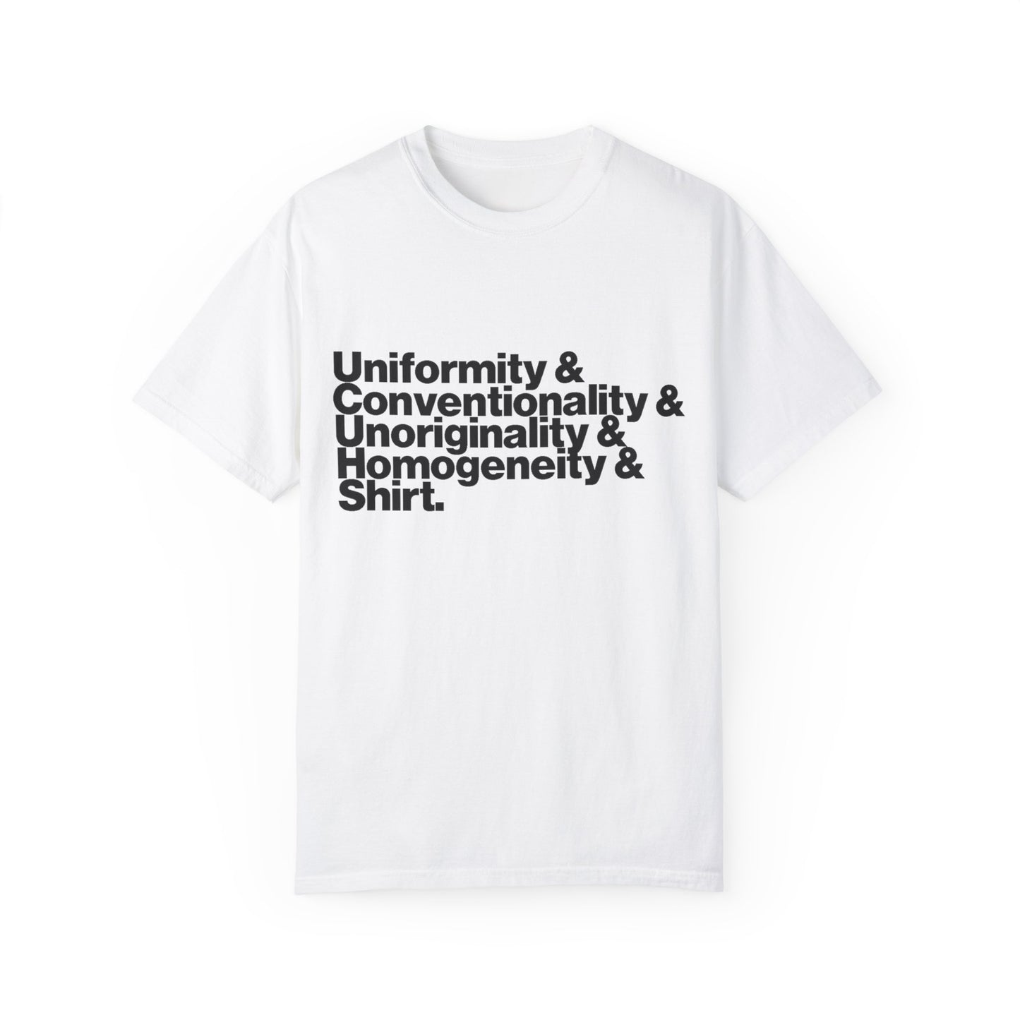 Unoriginal Black Text Tee