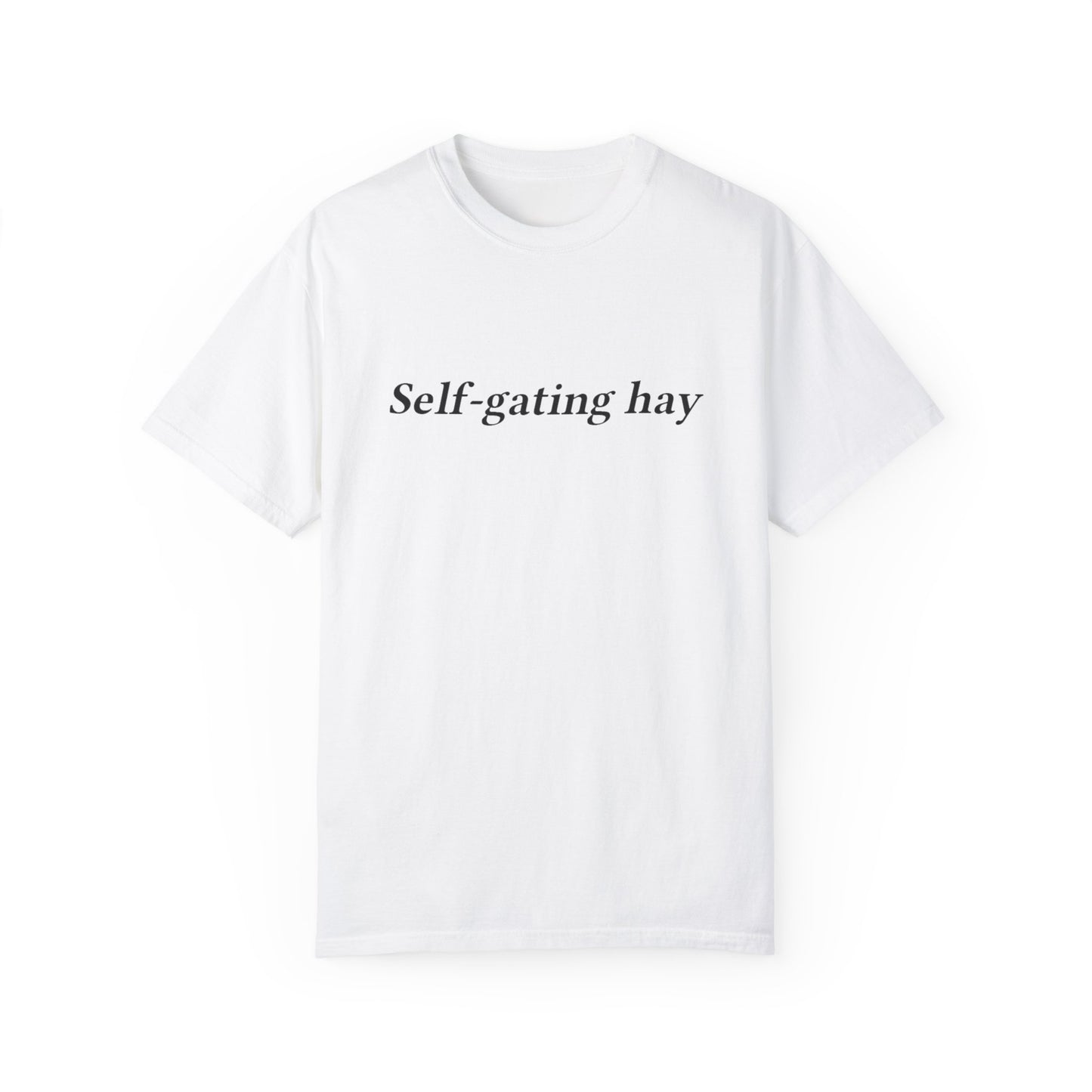 Self-gating Hay Tee