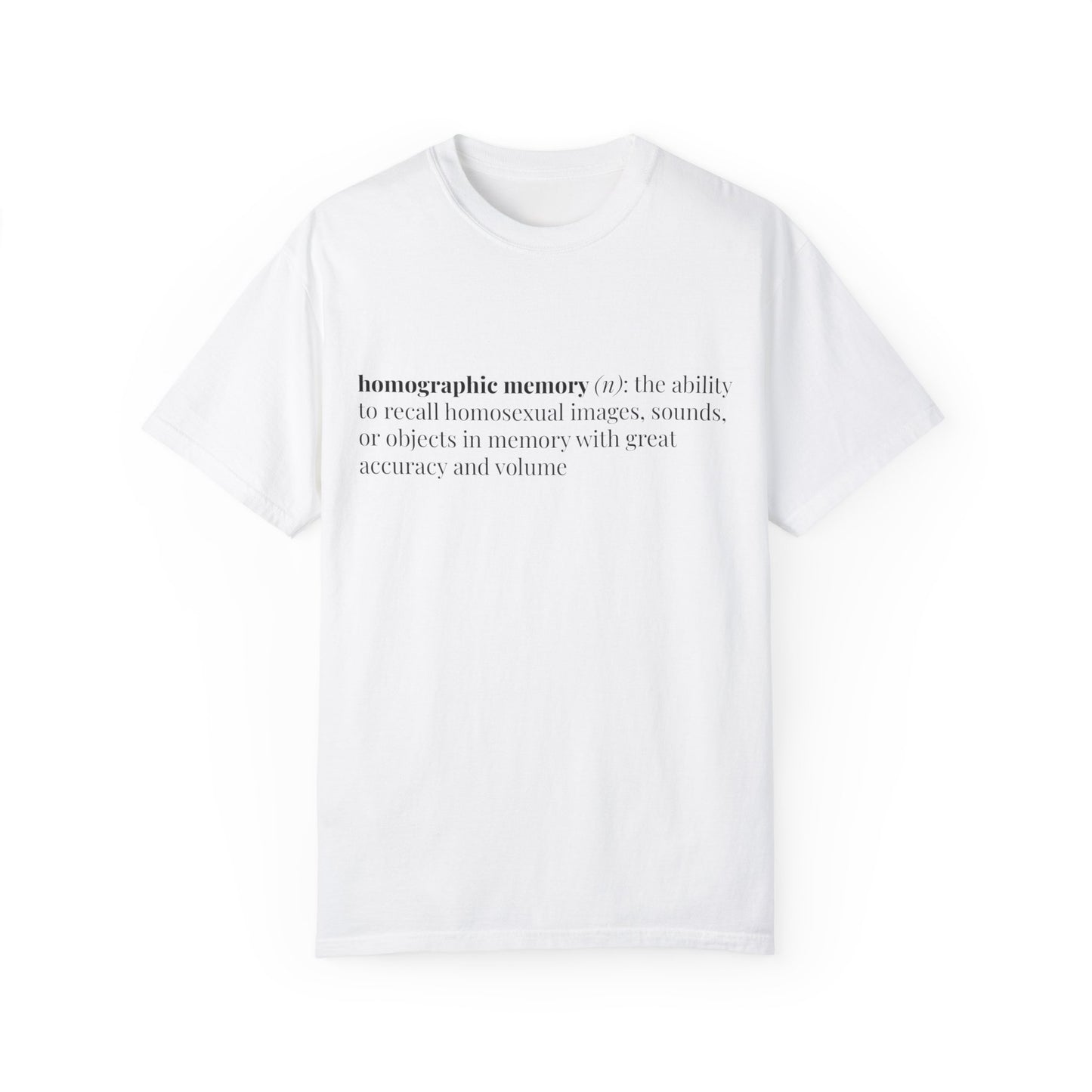 Homographic Memory Tee