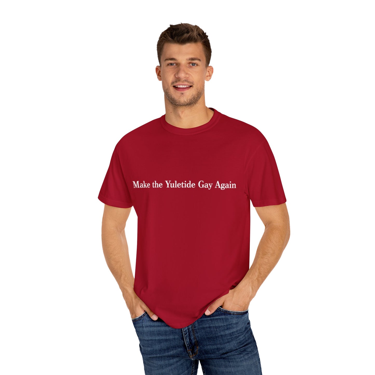 Make The Yuletide Gay Again Red Tee