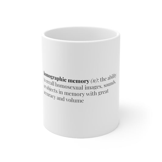 Homographic Memory Ceramic Mug