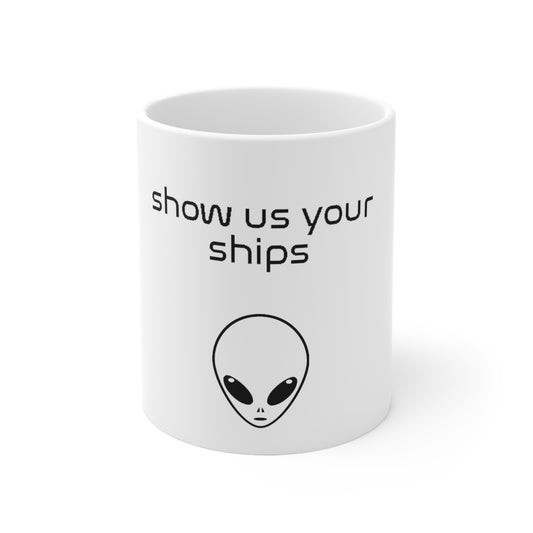Show Us Your Ships Mug