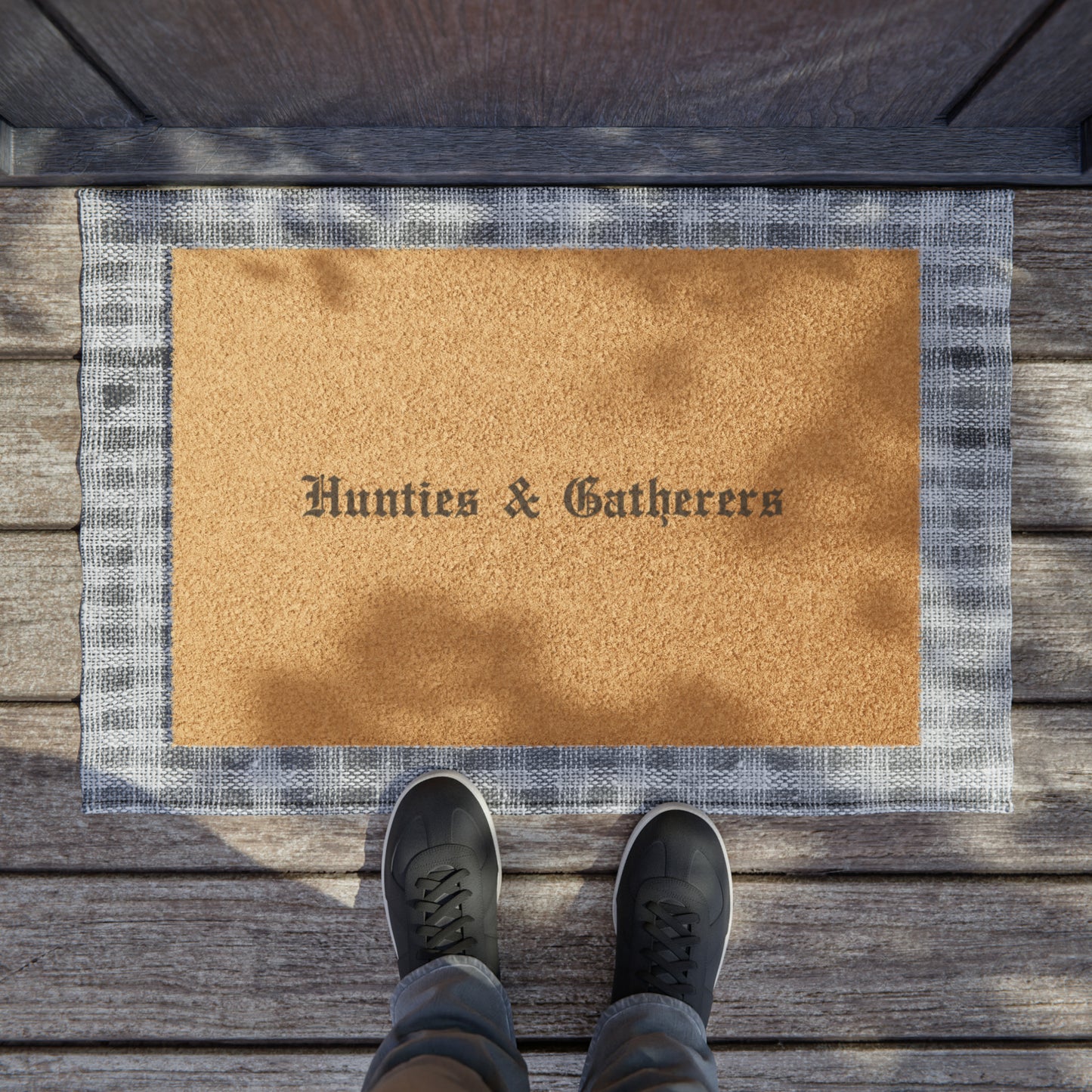 Hunties & Gatherers Doormat